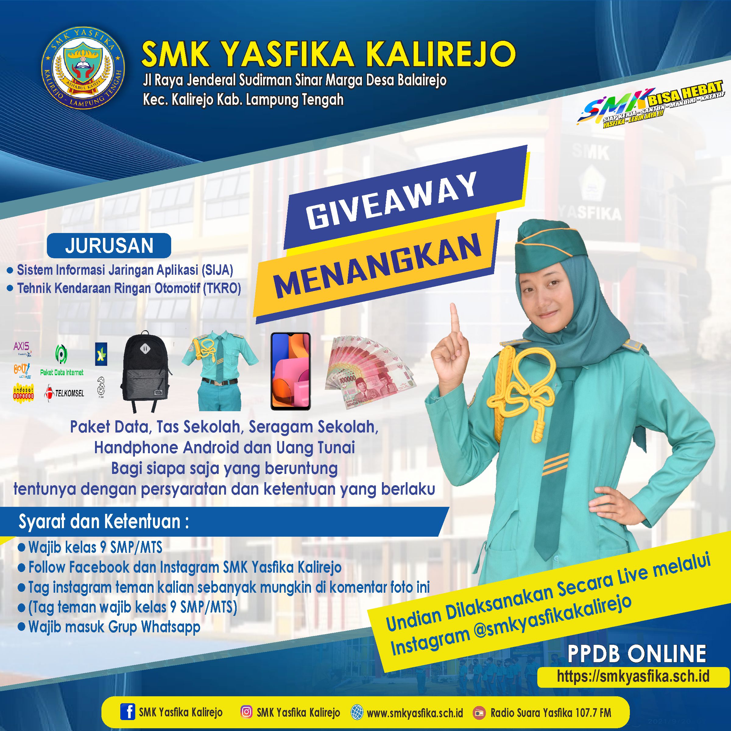 You are currently viewing Giveaway SMK Yasfika Kalirejo